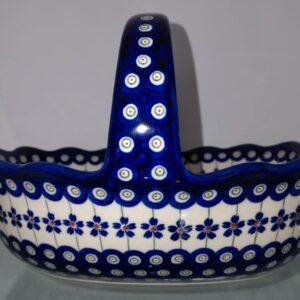 Bolesławiec ceramika 166A koszyk owalny 1800ml
