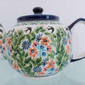Bolesławiec ceramika DU182 czajnik poj.1200ml