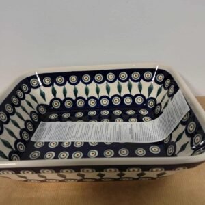 Bolesławiec ceramika D56 półmisek termiczny 2L