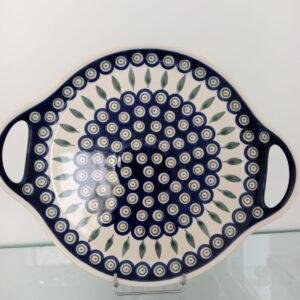 Bolesławiec 56 taca śr.33cm