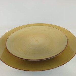 LUBIANA BOSS żółty talerz27cm