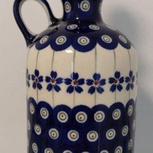 Bolesławiec ceramika 166A butelka na oliwę 700ml