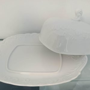 Rococo Ćmielów maselniczka duża