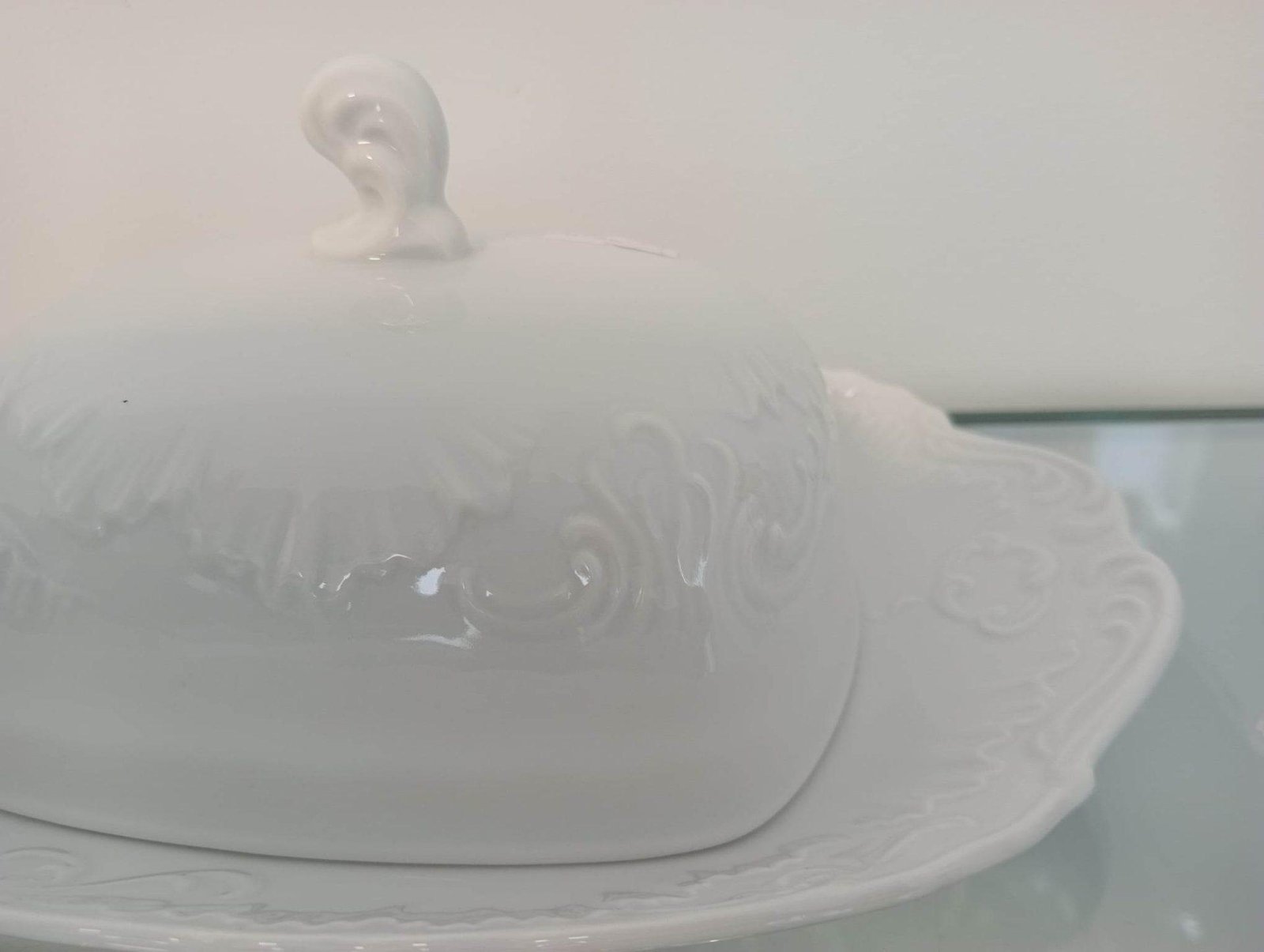 Rococo Ćmielów maselniczka duża - obrazek 3