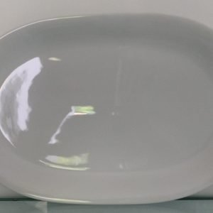 Wałbrzych półmisek owalny biały 33x22