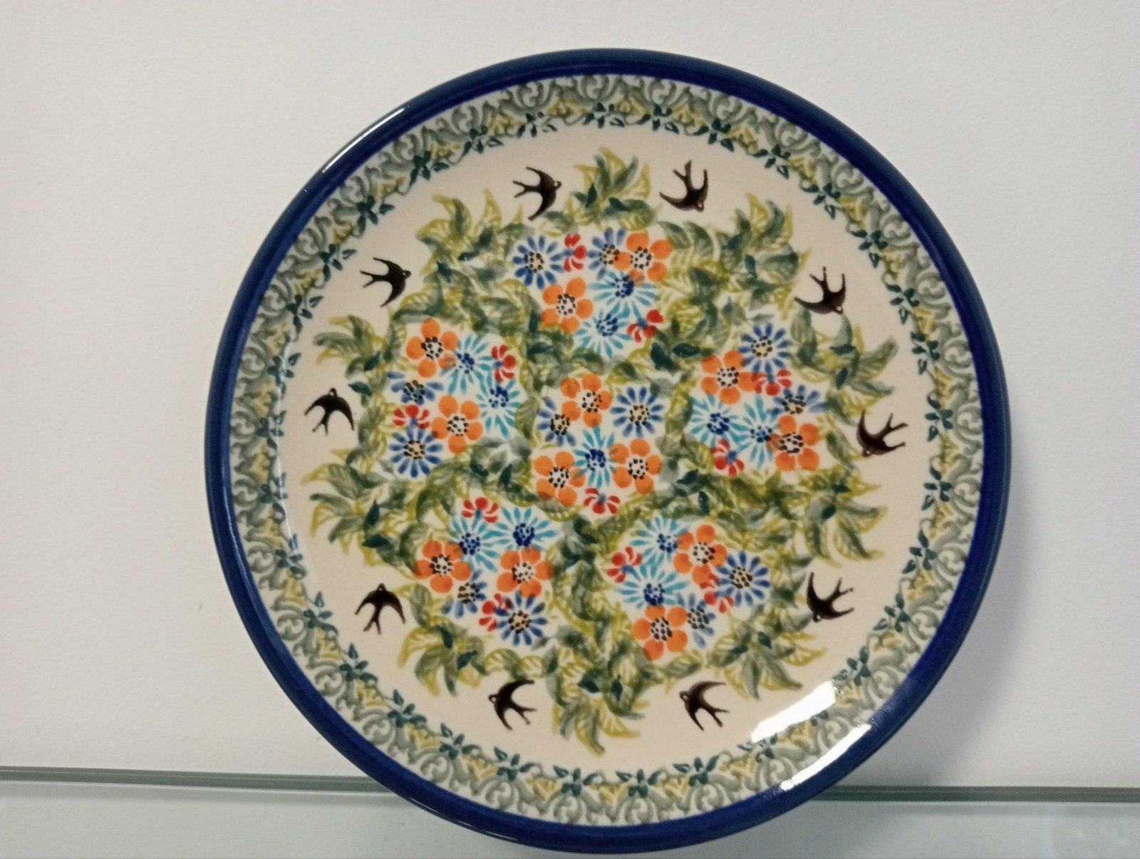 Bolesławiec DU182 talerz śr.20cm