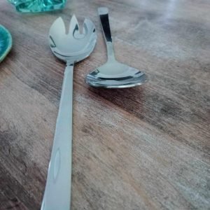 Ambition prato widelec i łyżka do sałat stal nierdzewna