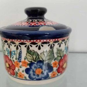 Bolesławiec ceramika 149ART cukiernica 400ml