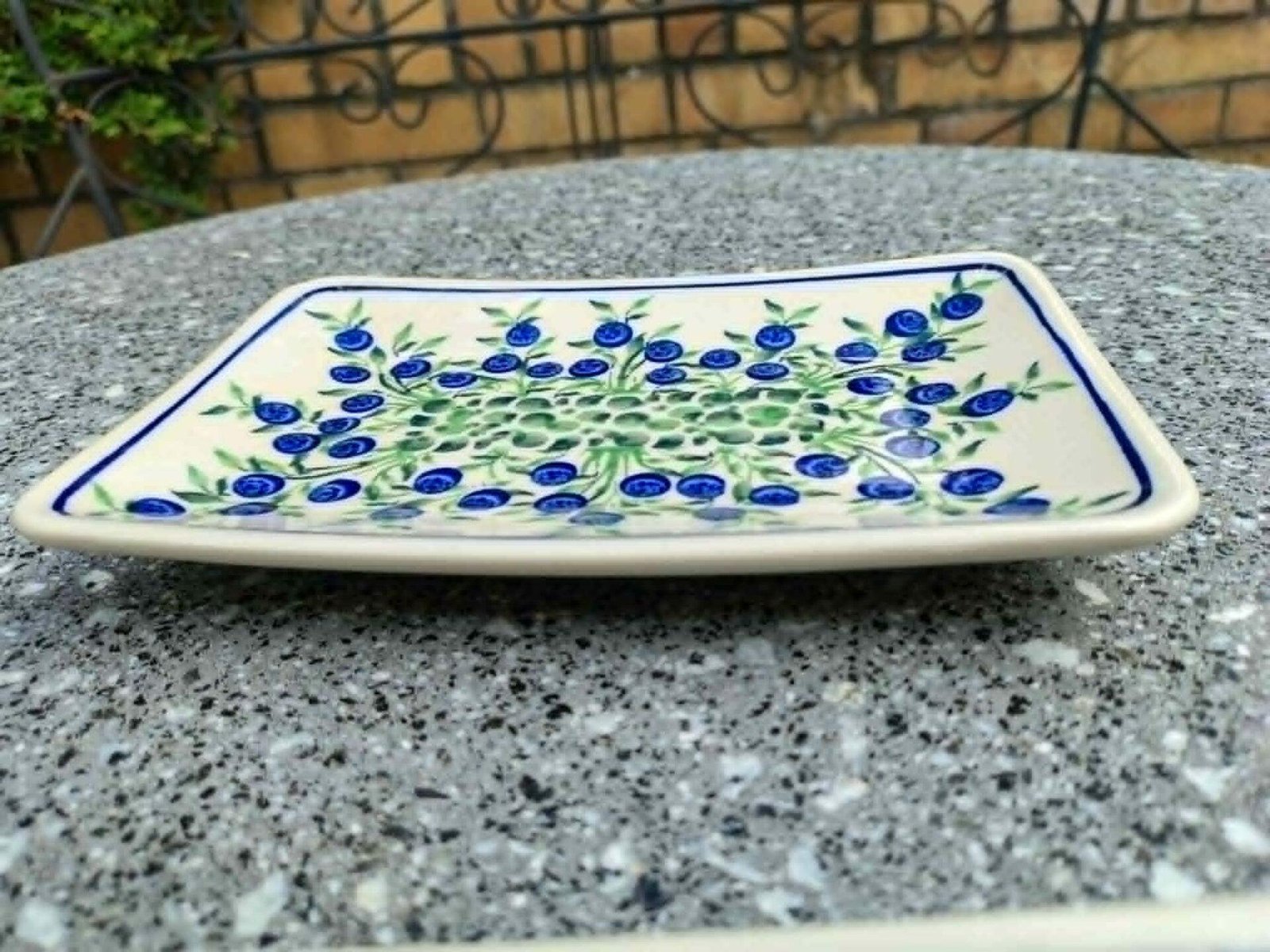 Bolesławiec ceramika D-1208 tacka SUSHI 2021-G1 - obrazek 2