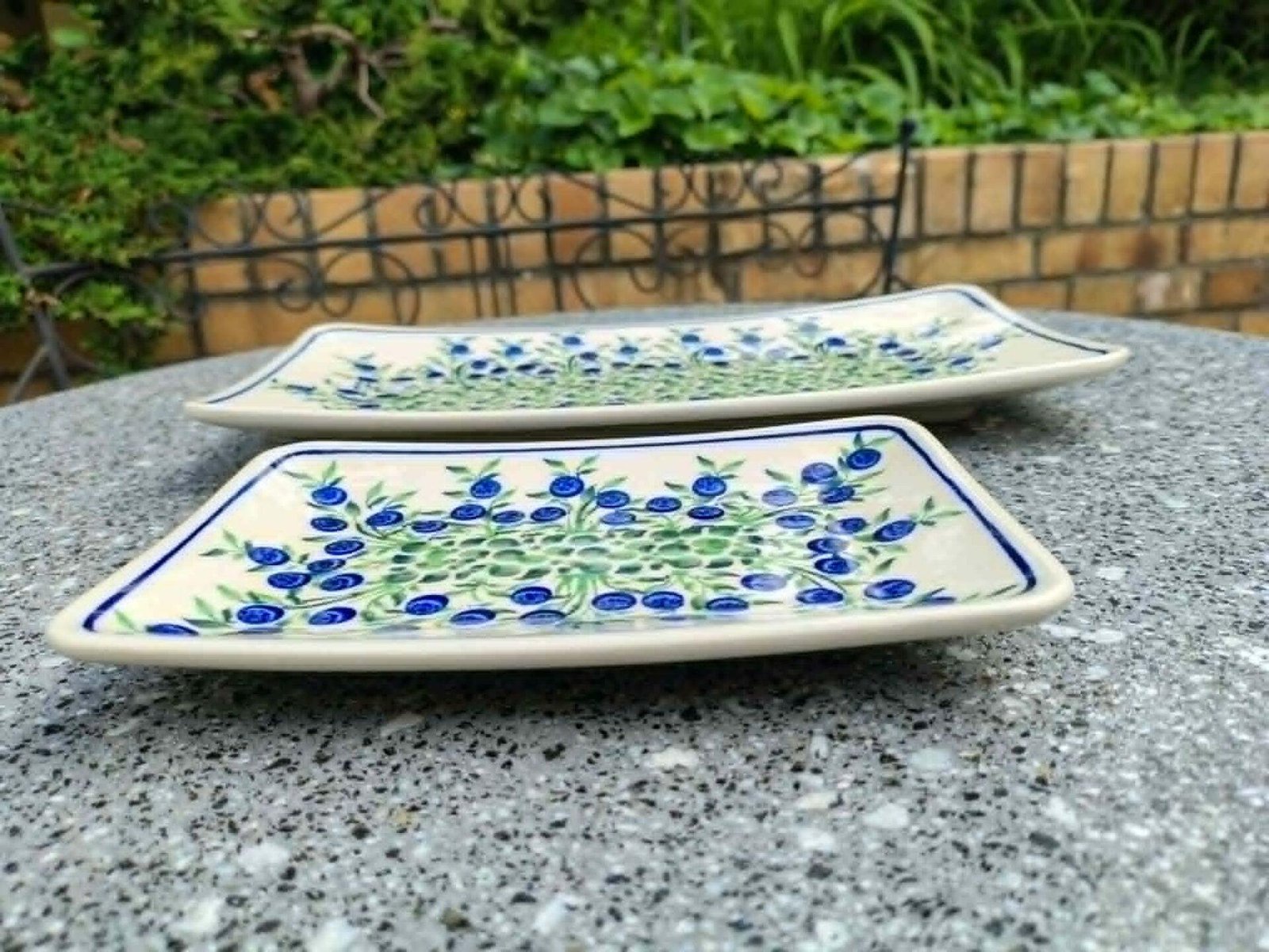 Bolesławiec ceramika D-1208 tacka SUSHI 2021-G1 - obrazek 4