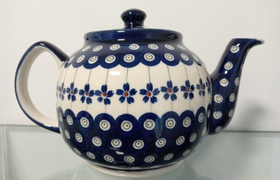 Bolesławiec ceramika 166A czajnik 1000ml