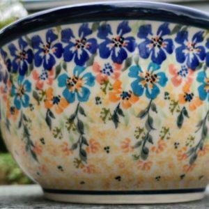 Bolesławiec ceramika 261Art miska 19x10