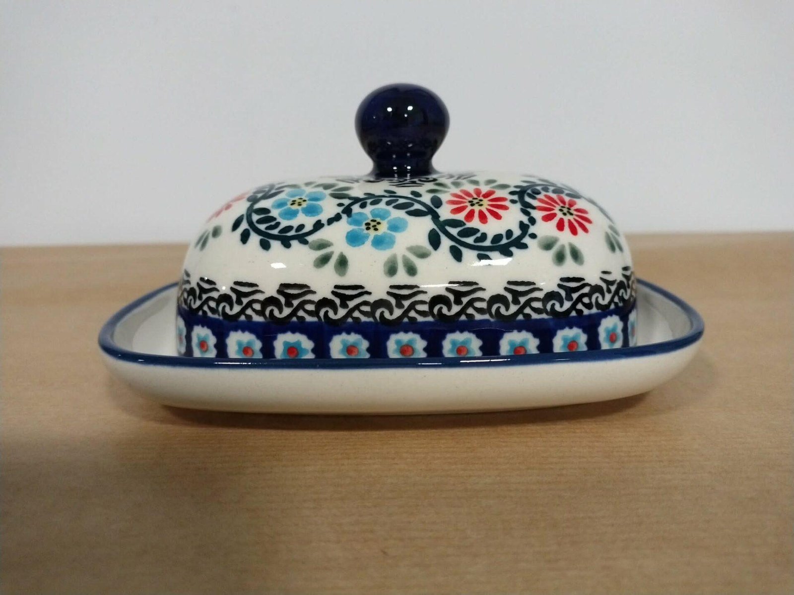 Bolesławiec ceramika 1145A maselnica mała
