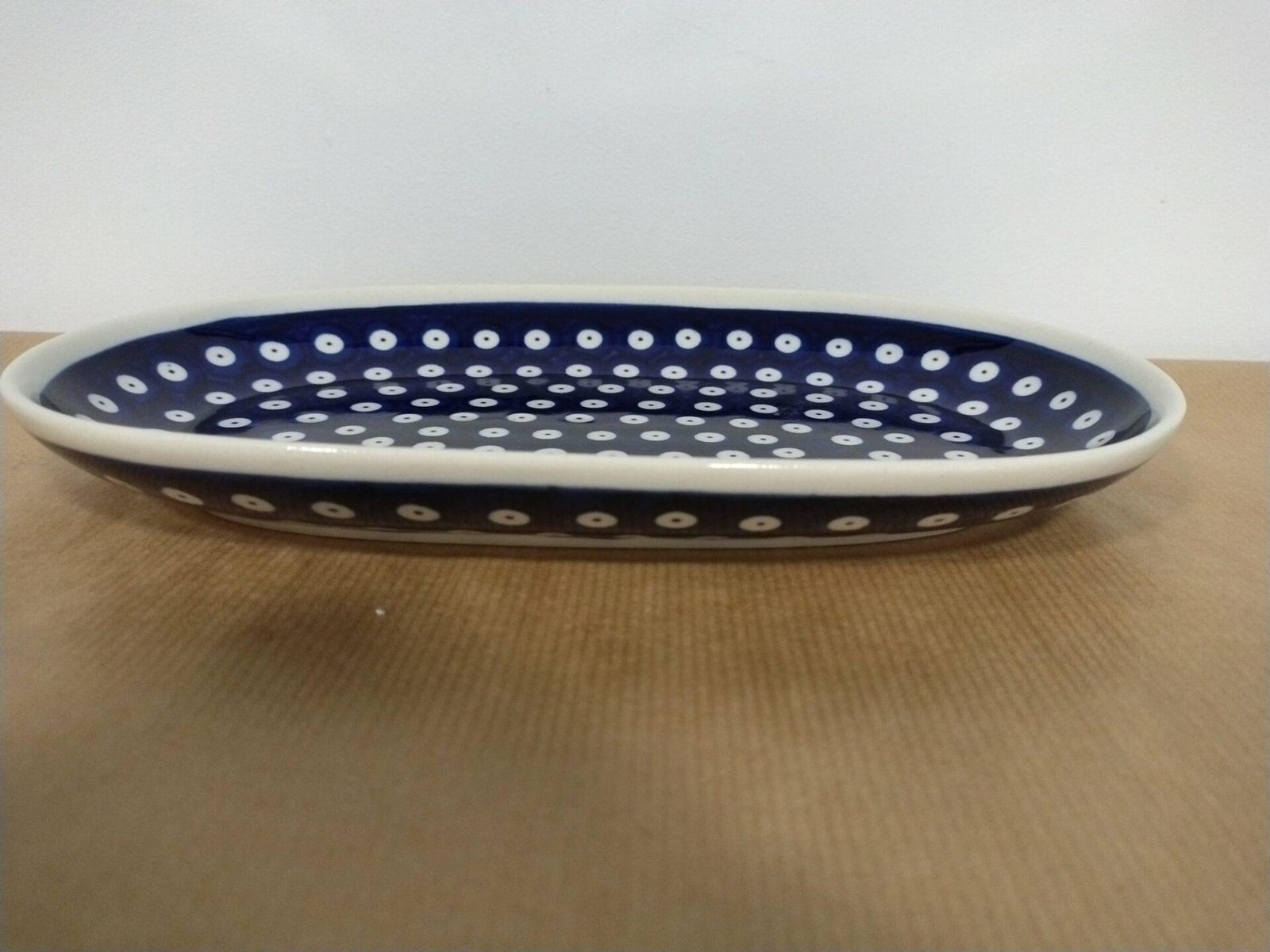 Bolesławiec ceramika D42 półmisek owalny 17cmx27cm - obrazek 3