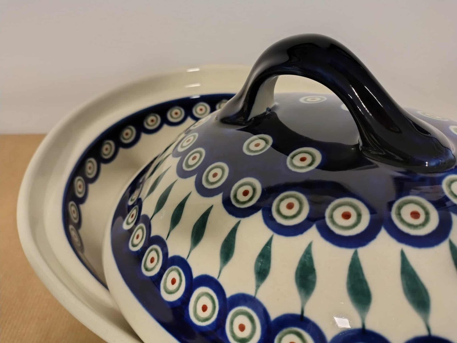 Bolesławiec ceramika D56 brytfanna 1200ml - obrazek 2