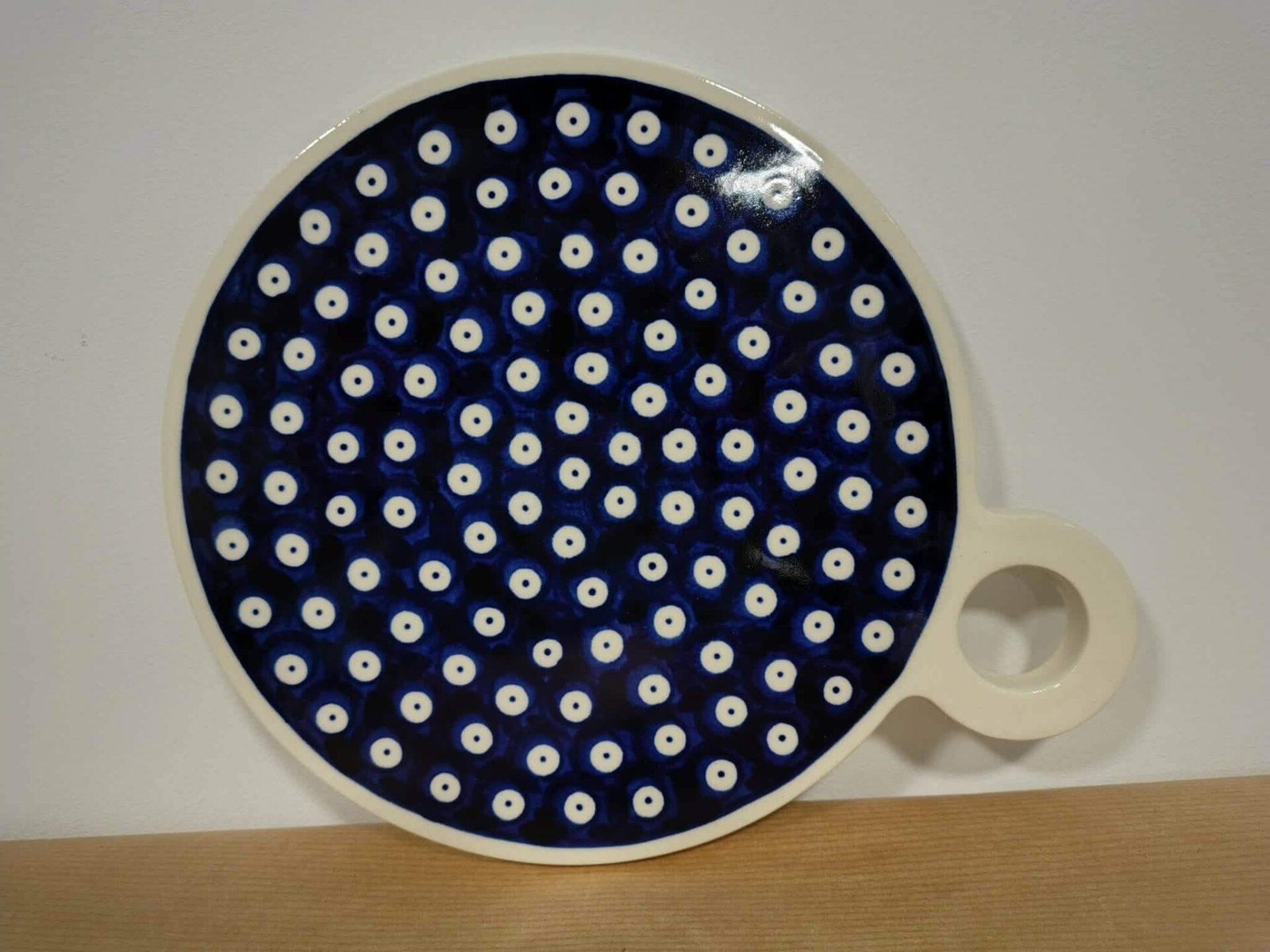 Bolesławiec ceramika D42 deska okrągła 1172 1G