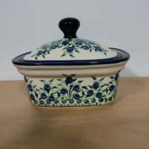 Bolesławiec ceramika D-1208 maselnica duża 1188 1G