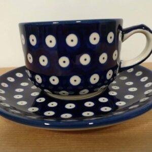 Bolesławiec ceramika D-42 filiżanka 210ml 886 1G