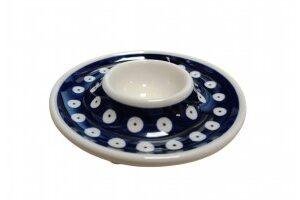 Bolesławiec ceramika D-42 talerzyk jajecznik 730 1G